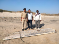 Gujarat: Unclaimed drone wing found in Kutch during coastal patrolling - Hindi News | Gujarat: Unclaimed drone wing found in Kutch during coastal patrolling | Latest national News at Lokmattimes.com