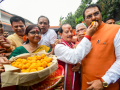 As Bengal verdict tilts towards BJP, Bihar leaders hail mandate - Hindi News | As Bengal verdict tilts towards BJP, Bihar leaders hail mandate | Latest national News at Lokmattimes.com