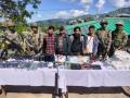 Assam Rifles seizes Myanmar-bound war-like stores in Mizoran, 4 held - Hindi News | Assam Rifles seizes Myanmar-bound war-like stores in Mizoran, 4 held | Latest national News at Lokmattimes.com