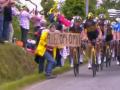 Tour de France spectator flees France after causing crash - Hindi News | Tour de France spectator flees France after causing crash | Latest other-sports News at Lokmattimes.com