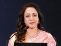Hema Malini releases devotional tracks on Holi at Shri Radha Raman Temple - Hindi News | Hema Malini releases devotional tracks on Holi at Shri Radha Raman Temple | Latest entertainment News at Lokmattimes.com