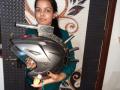 Student develops 'Robo Helmet' to strengthen security forces - Hindi News | Student develops 'Robo Helmet' to strengthen security forces | Latest national News at Lokmattimes.com