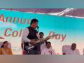 Meghalaya CM plays guitar, sings at Loyola Academy's 43rd annual fest - Hindi News | Meghalaya CM plays guitar, sings at Loyola Academy's 43rd annual fest | Latest national News at Lokmattimes.com