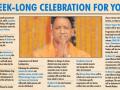 Week-long celebrations as Yogi completes 4 years - Hindi News | Week-long celebrations as Yogi completes 4 years | Latest politics News at Lokmattimes.com