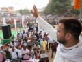 Tejashwi steps into Lalu's shoes to spearhead RJD poll campaign - Hindi News | Tejashwi steps into Lalu's shoes to spearhead RJD poll campaign | Latest politics News at Lokmattimes.com
