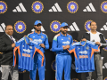 Rohit Sharma, Tilak Varma unveil India's jersey for 2026 Men’s T20 World Cup - Hindi News | Rohit Sharma, Tilak Varma unveil India's jersey for 2026 Men’s T20 World Cup | Latest other-sports News at Lokmattimes.com