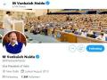 Twitter restores blue verification badge on Vice President Venkaiah Naidu's personal account - Hindi News | Twitter restores blue verification badge on Vice President Venkaiah Naidu's personal account | Latest national News at Lokmattimes.com