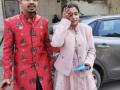 Straight from wedding hall, just married couple casts vote - Hindi News | Straight from wedding hall, just married couple casts vote | Latest politics News at Lokmattimes.com