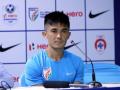 Indian football team should fight like bees do: Captain Chhetri - Hindi News | Indian football team should fight like bees do: Captain Chhetri | Latest football News at Lokmattimes.com