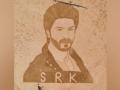 Sand artists draw stunning portrait of SRK in Pakistan's Gadani Beach - Hindi News | Sand artists draw stunning portrait of SRK in Pakistan's Gadani Beach | Latest entertainment News at Lokmattimes.com