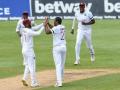 West Indies' Gabriel takes 2, SA's Elgar slams 77 as honours even on Day I - Hindi News | West Indies' Gabriel takes 2, SA's Elgar slams 77 as honours even on Day I | Latest cricket News at Lokmattimes.com