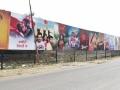 Longest hoarding comes up in UP - Hindi News | Longest hoarding comes up in UP | Latest entertainment News at Lokmattimes.com