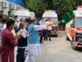 Rajnath flags off 5 ambulances donated to Army - Hindi News | Rajnath flags off 5 ambulances donated to Army | Latest international News at Lokmattimes.com