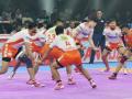 PKL 9: Parteek Dahiya Helps Gujarat Giants Register Come From Behind Victory - Hindi News | PKL 9: Parteek Dahiya Helps Gujarat Giants Register Come From Behind Victory | Latest other-sports News at Lokmattimes.com