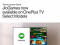 JioGames brings curated library of games to OnePlus TVs - Hindi News | JioGames brings curated library of games to OnePlus TVs | Latest technology News at Lokmattimes.com