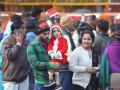 Santas, Christmas cake, carols at anti-CAA protests in Delhi - Hindi News | Santas, Christmas cake, carols at anti-CAA protests in Delhi | Latest national News at Lokmattimes.com