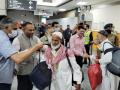 First batch of 145 pilgrims return to Srinagar after performing Haj - Hindi News | First batch of 145 pilgrims return to Srinagar after performing Haj | Latest national News at Lokmattimes.com