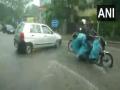 Heavy rain causes waterlogging, commuting problems in Chennai - Hindi News | Heavy rain causes waterlogging, commuting problems in Chennai | Latest national News at Lokmattimes.com