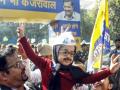 MCD poll results: AAP gets 134 out of 250 wards - Hindi News | MCD poll results: AAP gets 134 out of 250 wards | Latest politics News at Lokmattimes.com