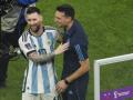 Argentina boss Scaloni only wants to see Messi 'happy' - Hindi News | Argentina boss Scaloni only wants to see Messi 'happy' | Latest football News at Lokmattimes.com