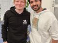 Armaan Malik, Ed Sheeran pose together for picture in Copenhagen - Hindi News | Armaan Malik, Ed Sheeran pose together for picture in Copenhagen | Latest entertainment News at Lokmattimes.com