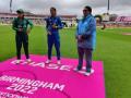 CWG 2022: India include S Meghana, Sneh Rana in playing eleven as Pakistan win toss, elect to bat first - Hindi News | CWG 2022: India include S Meghana, Sneh Rana in playing eleven as Pakistan win toss, elect to bat first | Latest cricket News at Lokmattimes.com