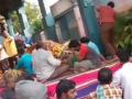Puducherry temple elephant 'Lakshmi' collapses on road, dies - Hindi News | Puducherry temple elephant 'Lakshmi' collapses on road, dies | Latest national News at Lokmattimes.com