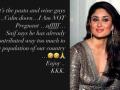 Kareena's witty reaction to pregnancy rumours: It's the pasta and wine - Hindi News | Kareena's witty reaction to pregnancy rumours: It's the pasta and wine | Latest entertainment News at Lokmattimes.com