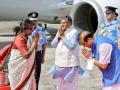 President Murmu arrives in Assam on 3-day visit - Hindi News | President Murmu arrives in Assam on 3-day visit | Latest politics News at Lokmattimes.com