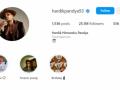 Hardik Pandya becomes youngest cricketer in the world to reach 25 million Instagram followers - Hindi News | Hardik Pandya becomes youngest cricketer in the world to reach 25 million Instagram followers | Latest cricket News at Lokmattimes.com