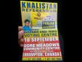 Tension builds up in Canada's Brampton as people oppose referendum by Khalistanis - Hindi News | Tension builds up in Canada's Brampton as people oppose referendum by Khalistanis | Latest national News at Lokmattimes.com