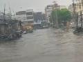 Heavy rain affects Gurugram, waterlogging leads to traffic snarls - Hindi News | Heavy rain affects Gurugram, waterlogging leads to traffic snarls | Latest national News at Lokmattimes.com