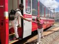 Shahid, Mira recreate iconic 'DDLJ' train scene in Switzerland - Hindi News | Shahid, Mira recreate iconic 'DDLJ' train scene in Switzerland | Latest entertainment News at Lokmattimes.com