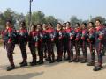 BSF's 36 women bikers begin their drive from Delhi to Kanyakumari - Hindi News | BSF's 36 women bikers begin their drive from Delhi to Kanyakumari | Latest national News at Lokmattimes.com