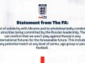 English FA not to play Russia in the foreseeable future - Hindi News | English FA not to play Russia in the foreseeable future | Latest football News at Lokmattimes.com