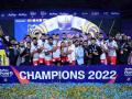 Kolkata Thunderbolts crowned champions of Prime Volleyball League, defeat Ahmedabad 3-0 in final - Hindi News | Kolkata Thunderbolts crowned champions of Prime Volleyball League, defeat Ahmedabad 3-0 in final | Latest other-sports News at Lokmattimes.com