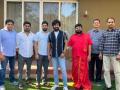 Producers pay a surprise visit to Nani on his birthday - Hindi News | Producers pay a surprise visit to Nani on his birthday | Latest entertainment News at Lokmattimes.com