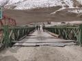 BRO upgrades crucial 110 feet long bridge on Leh-Sarchu Road in 8 days - Hindi News | BRO upgrades crucial 110 feet long bridge on Leh-Sarchu Road in 8 days | Latest national News at Lokmattimes.com