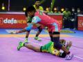 PKL 8: Arjun Deshwal shines as Jaipur Pink Panthers hammer Patna Pirates - Hindi News | PKL 8: Arjun Deshwal shines as Jaipur Pink Panthers hammer Patna Pirates | Latest other-sports News at Lokmattimes.com