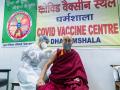 Dalai Lama get first COVID-19 shot in Dharamshala - Hindi News | Dalai Lama get first COVID-19 shot in Dharamshala | Latest national News at Lokmattimes.com
