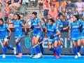 Unbeaten Indian women's hockey team holds hosts South Africa 2-2 - Hindi News | Unbeaten Indian women's hockey team holds hosts South Africa 2-2 | Latest hockey News at Lokmattimes.com