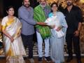 Chiranjeevi honours 'our Oscar winners' SS Rajamouli, MM Keeravani on Ram Charan's b'day - Hindi News | Chiranjeevi honours 'our Oscar winners' SS Rajamouli, MM Keeravani on Ram Charan's b'day | Latest entertainment News at Lokmattimes.com