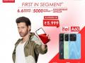 itel launches A60 smartphone with 6.6-inch HD display, 5000mAh battery at Rs 5,999 - Hindi News | itel launches A60 smartphone with 6.6-inch HD display, 5000mAh battery at Rs 5,999 | Latest technology News at Lokmattimes.com