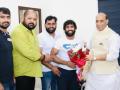 Bajrang Punia, Gaurav Sharma meet Defence Minister Rajnath Singh in Delhi - Hindi News | Bajrang Punia, Gaurav Sharma meet Defence Minister Rajnath Singh in Delhi | Latest other-sports News at Lokmattimes.com