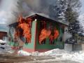 Fire damages govt office in J&K's Tangmarg - Hindi News | Fire damages govt office in J&K's Tangmarg | Latest national News at Lokmattimes.com