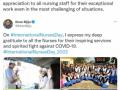 PM appreciates nurses for their vital role in keeping planet healthy - Hindi News | PM appreciates nurses for their vital role in keeping planet healthy | Latest politics News at Lokmattimes.com