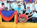 Cambodian PM releases over 1 mn fry, shrimps on Fish Day - Hindi News | Cambodian PM releases over 1 mn fry, shrimps on Fish Day | Latest politics News at Lokmattimes.com