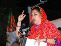 Raje's religious tour ahead of BJP's 'Parivartan Yatra' triggers speculation in Rajasthan - Hindi News | Raje's religious tour ahead of BJP's 'Parivartan Yatra' triggers speculation in Rajasthan | Latest politics News at Lokmattimes.com