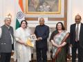 Prez receives first copy of compendium of Hazari Prasad Dwivedi's writings - Hindi News | Prez receives first copy of compendium of Hazari Prasad Dwivedi's writings | Latest politics News at Lokmattimes.com