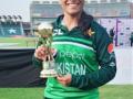 Pakistan opening batter Sidra Ameen named ICC Women's Player of the Month - Hindi News | Pakistan opening batter Sidra Ameen named ICC Women's Player of the Month | Latest cricket News at Lokmattimes.com